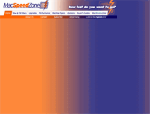 Tablet Screenshot of macspeedzone.com